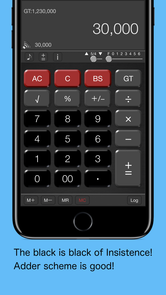 #2. AddCalc Freedom (iOS) 由: Shinichi Aokawa