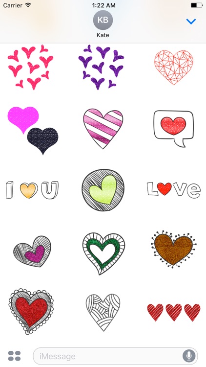 SPARKLe LOVe HEARt Stickers screenshot-3