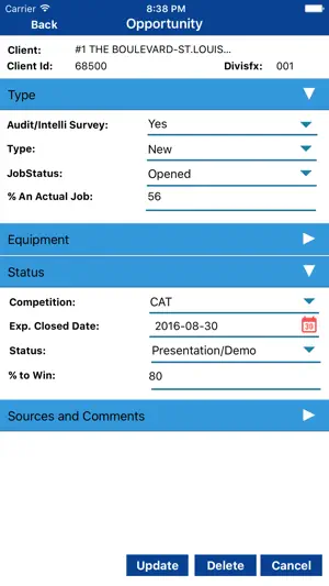 eBS CRMobile screenshot 4