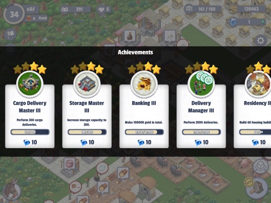 Sun City Builder, Cityville iPad screenshot