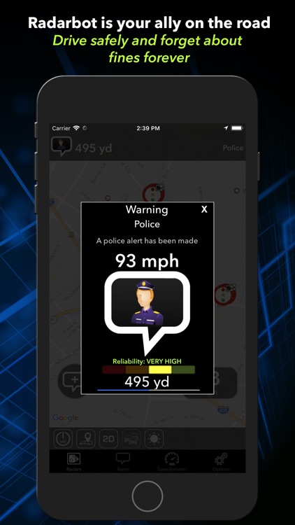 Radarbot Pro Speedcam Detector