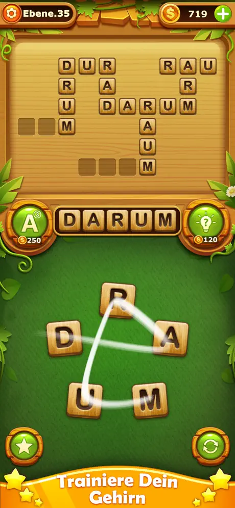 Wort Kreuz: Wort Rätsel Spiele