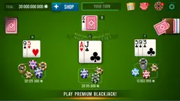 blackjack 21 - casino vegas iphone screenshot 2