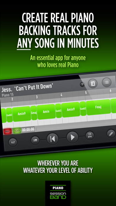 SessionBand Piano 1 Screenshot