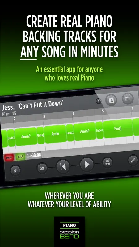 SessionBand Piano 1 screenshot 1 of 5