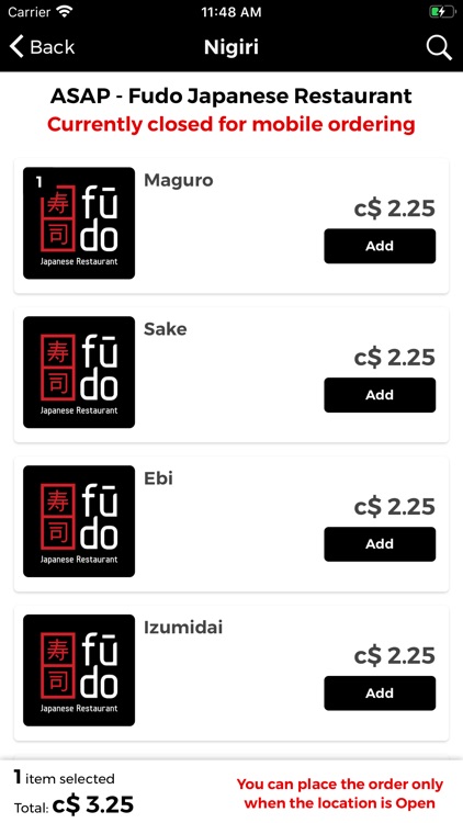 Fudo Japanese Restaurant screenshot-4