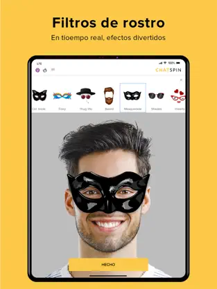 Imágen 3 Chatspin - Chat de vídeo iphone