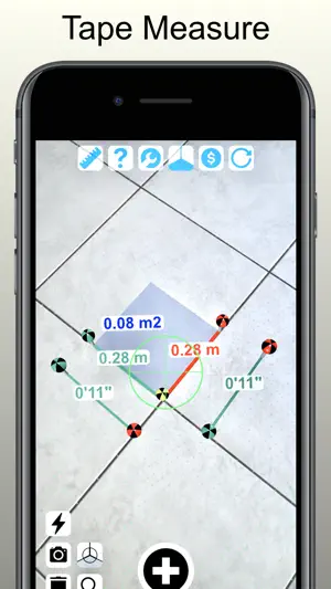 Tape Measure Camera Ruler 3D screenshot 2