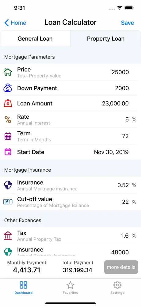 Home Calculator