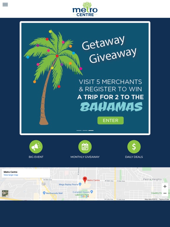 Metro Centre iPad screenshot 1 - Shopping app