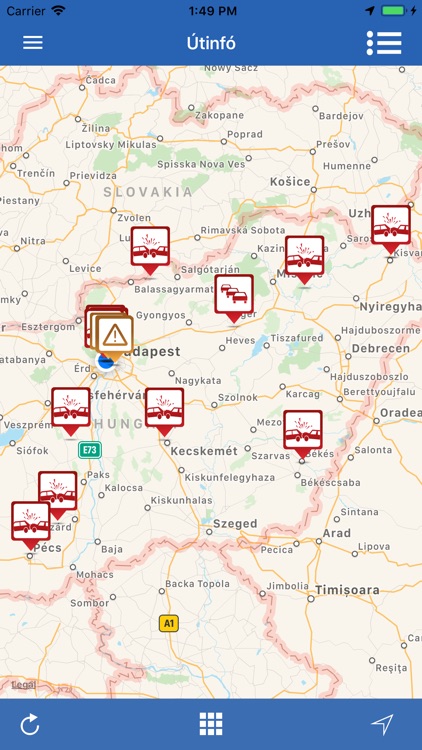 RUTIN Rendőrségi útinformációk