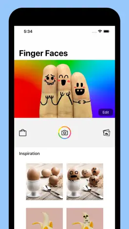 Game screenshot Cool Finger Faces - Photo Fun! mod apk
