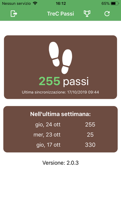 TreC Passi Screenshot 1 - AppWisp.com TreC Passi Screenshot 1 - AppWisp.com