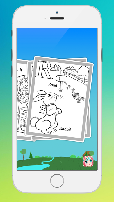 Coloring Book Letters Screenshot