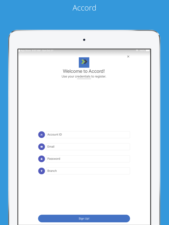 App screenshot