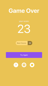 Subtraction Flash Cards Quiz screenshot