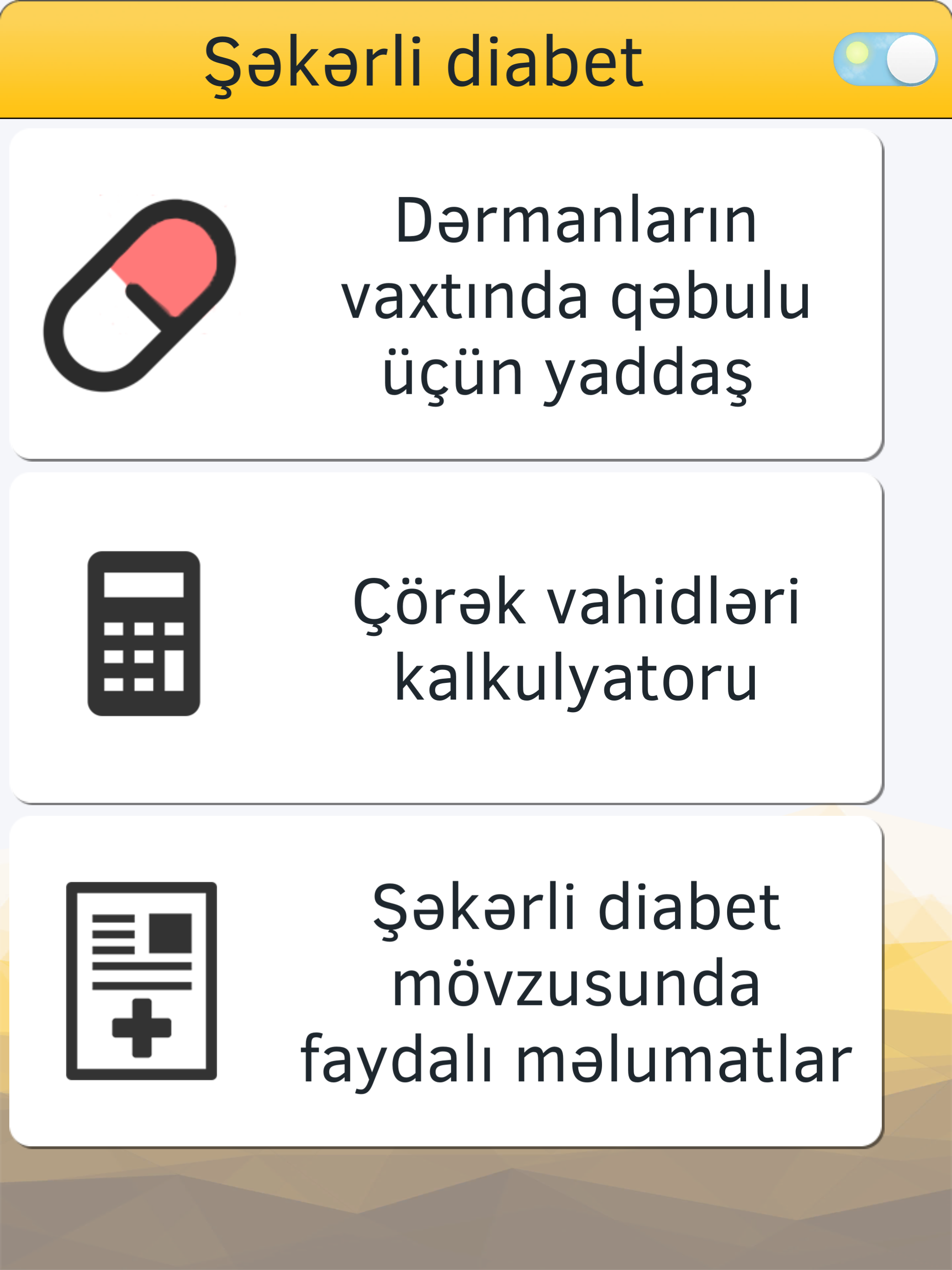 Şəkərli diabet