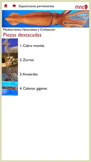 museo ciencias naturales mncn iphone capturas de pantalla 3