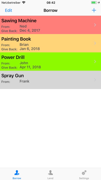 Borrow and Lend Manager