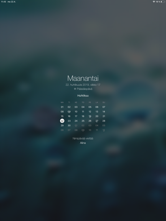 Screenshot #4 pour Nimipäivät