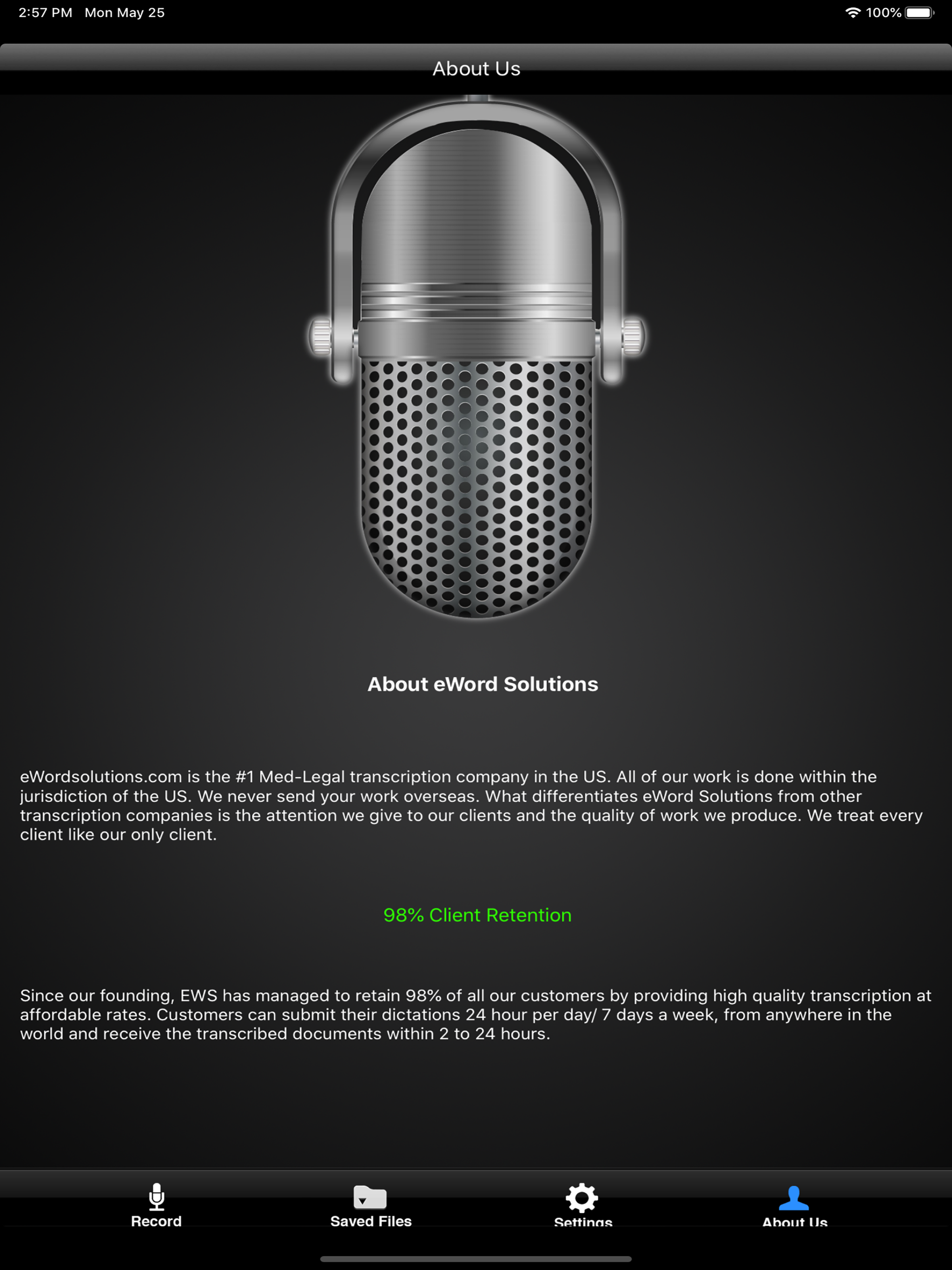 eWord Solutions - Dictation