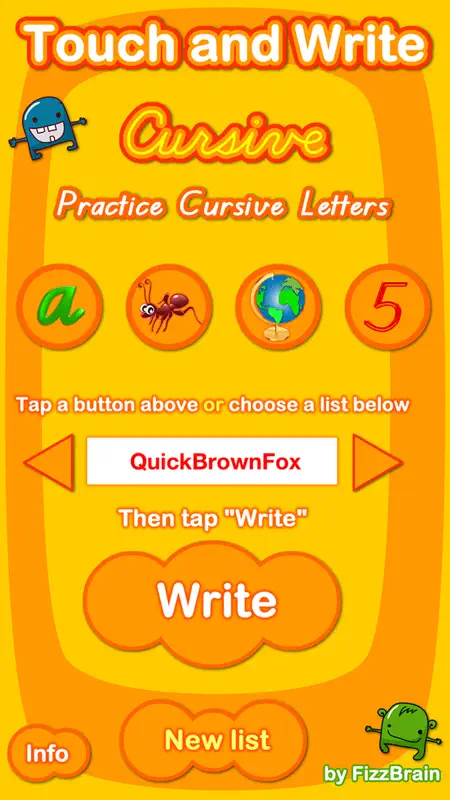 Cursive Touch and Write screenshot 1 of 5
