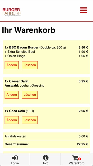 How to cancel & delete Burgerfahrbrik Homestyle from iphone & ipad 4