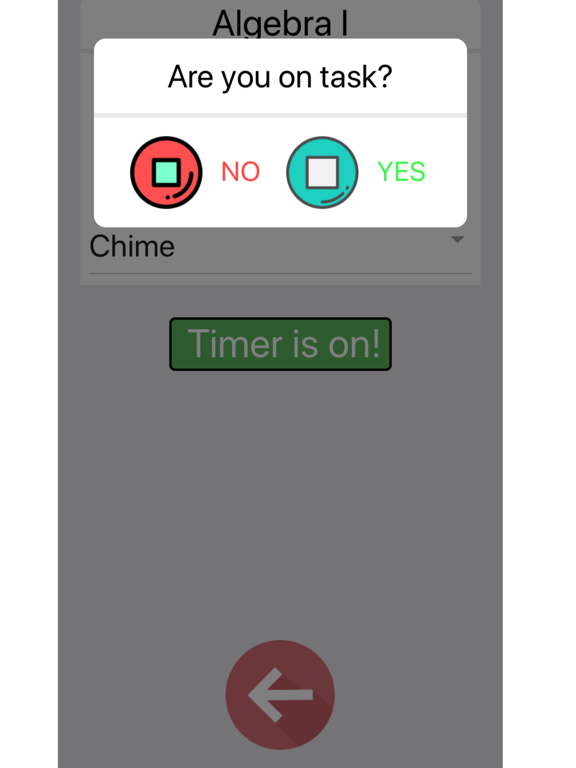 I-Connect Self-Monitoring iPad screenshot