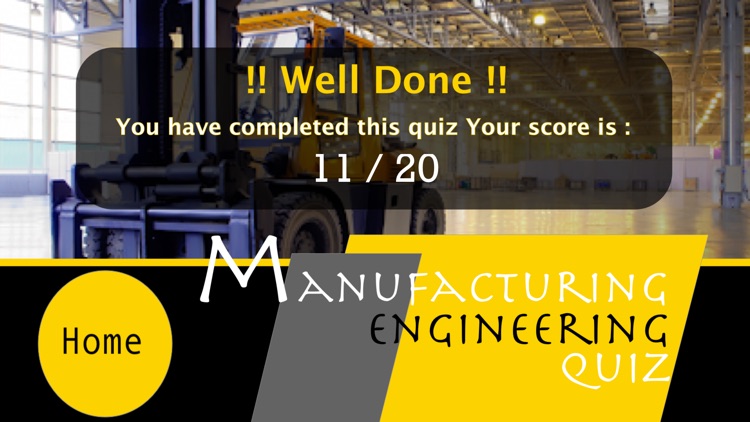 Manufacturing Engineering Quiz screenshot-5