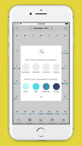 Game screenshot eMoods Bipolar Mood Tracker apk