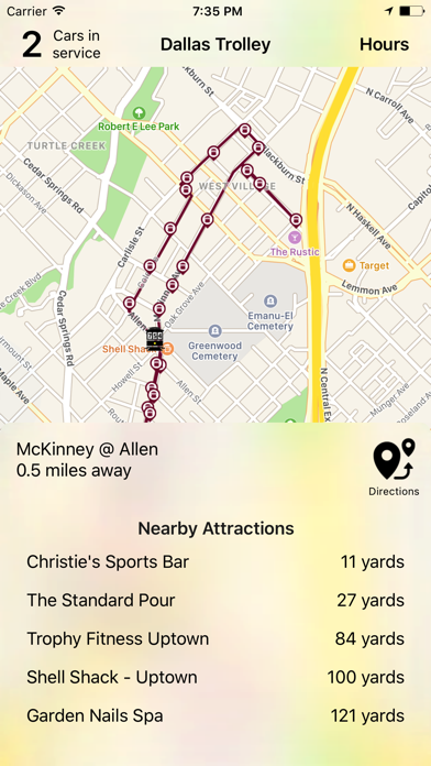 Dallas Trolley Screenshot 2 - AppWisp.com Dallas Trolley Screenshot 2 - AppWisp.com