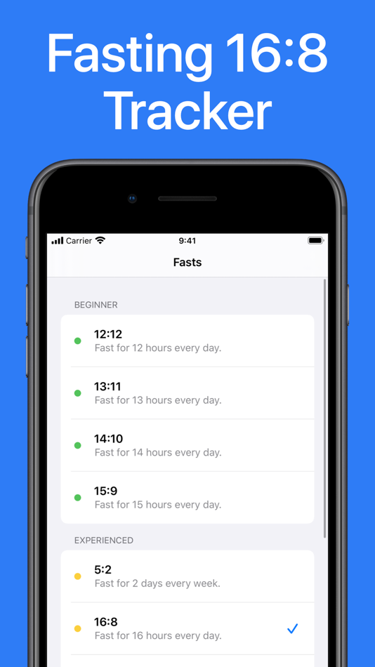 #2. Fasting Tracker & Diet App (iOS) Oleh: Hendrik Folkerts