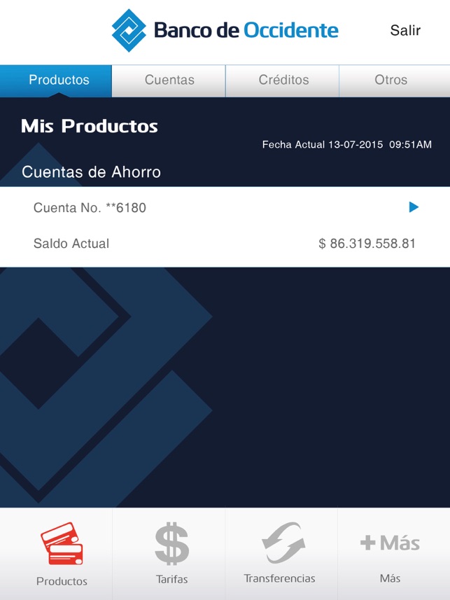 Banco de Occidente Tablet(圖1)-速報App