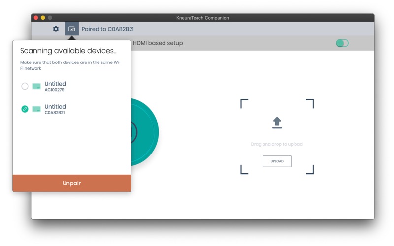 App screenshot