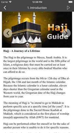Hajj Guide for Muslims (Islam) iPhone image 1