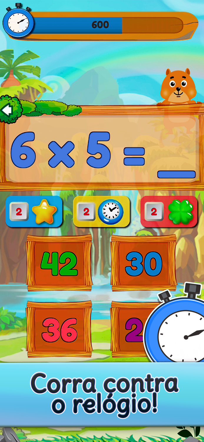 Jogos de Tabuada e Amigos