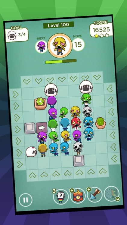 Zombie Rush: Puzzle Game screenshot-7
