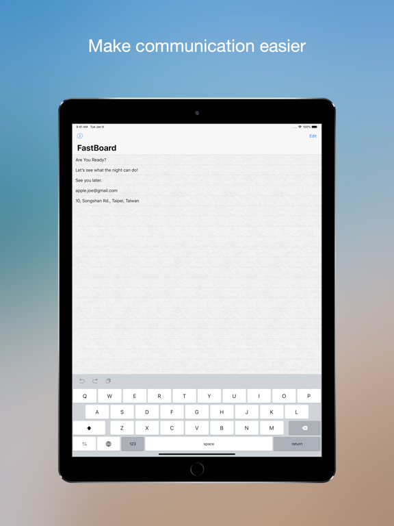 FastBoard - Fastest Keyboard iPad screenshot 6 - Utilities app
