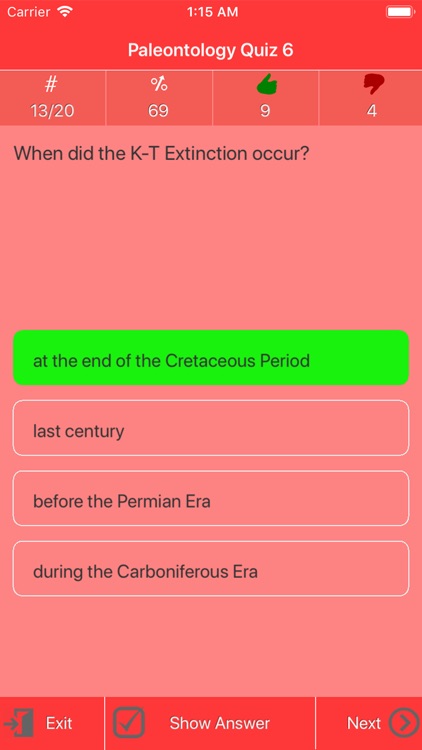 The Paleontology Quizzes