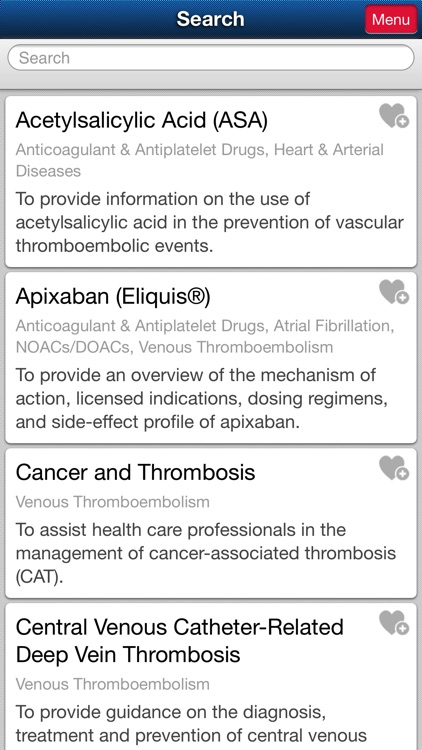 Thrombosis