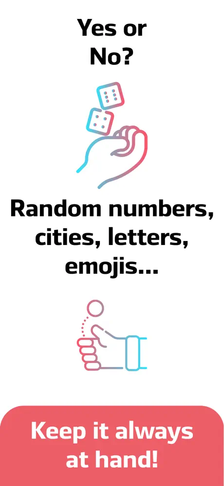 Randomizer — number generator