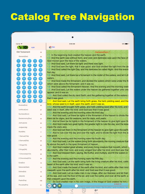 Screenshot #5 pour Audio de la Sainte Bible