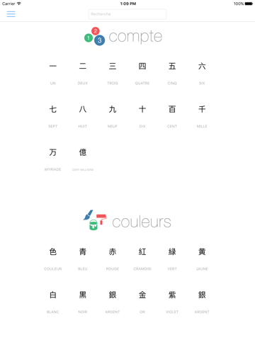 Screenshot #4 pour Essentiels Kanji