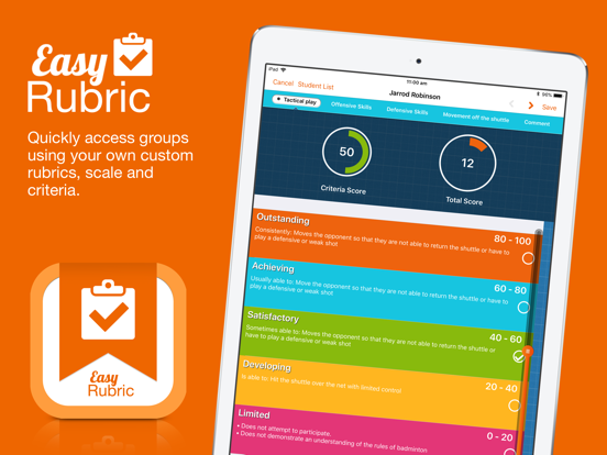 Screenshot #4 pour Easy Rubric
