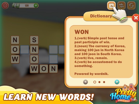 Pretty Home - Words & Design iPad screenshot 5 - Games app