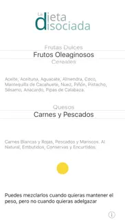 la dieta disociada iphone capturas de pantalla 2