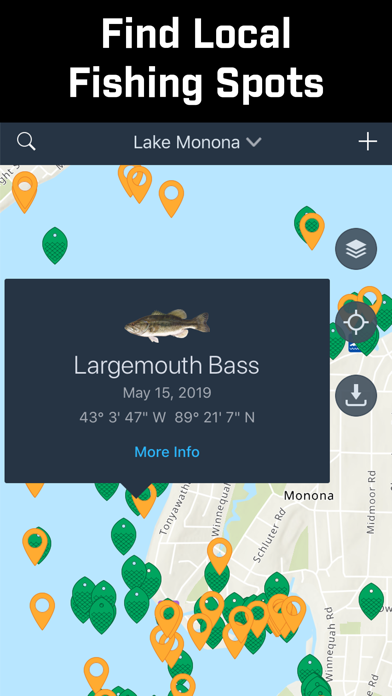 Fishidy: Fishing Maps App Screenshot