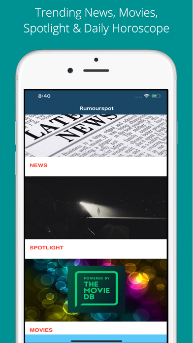 Rumour Spot app screenshot 1