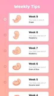 pregnancy tracker: baby bump iphone screenshot 3