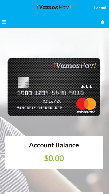 VamosPay Card Mobile App